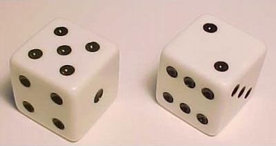Large dice
